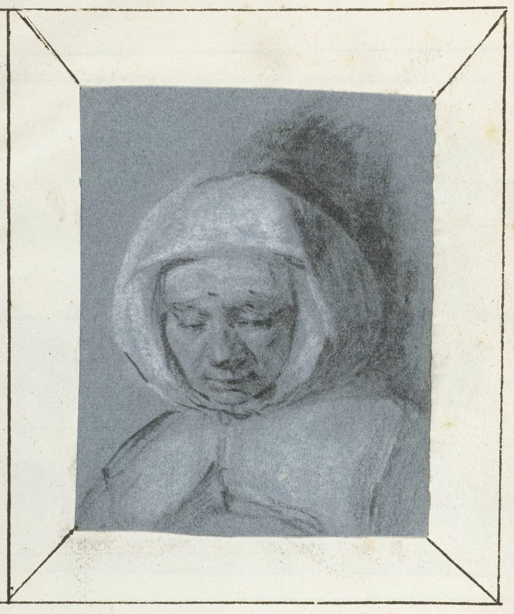 Studio della testa di una donna - Rijksmuseum Amsterdam